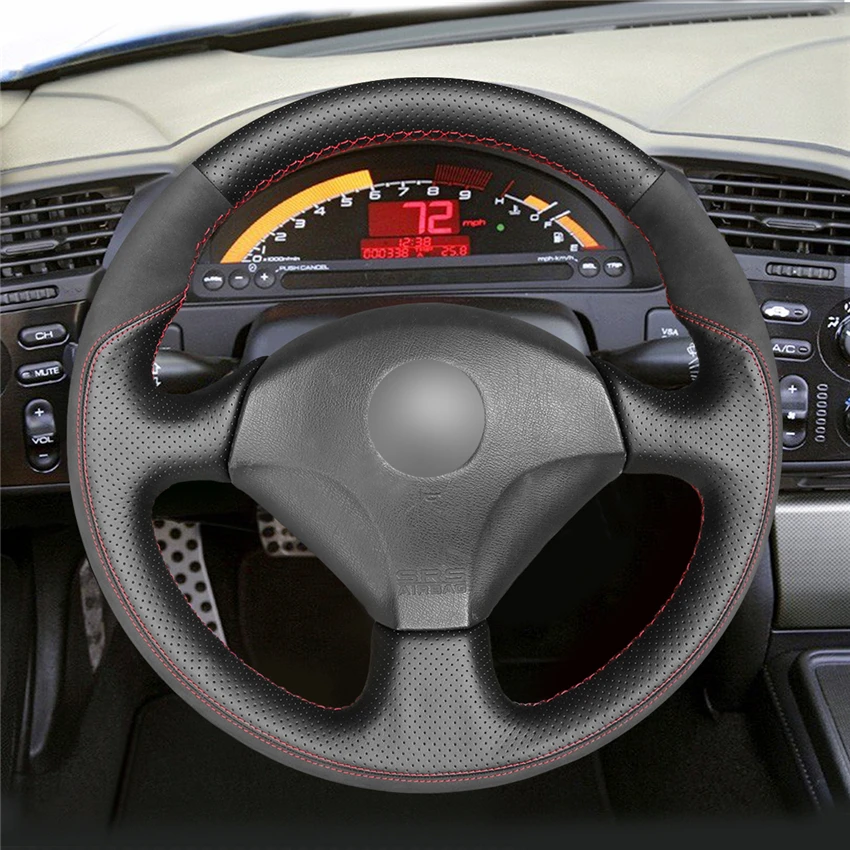 Чехол на руль MEWANT из натуральной кожи для Honda S2000 2000-2008 Civic Si 2002 2003 2004 Acura RSX Type-S 2005 |