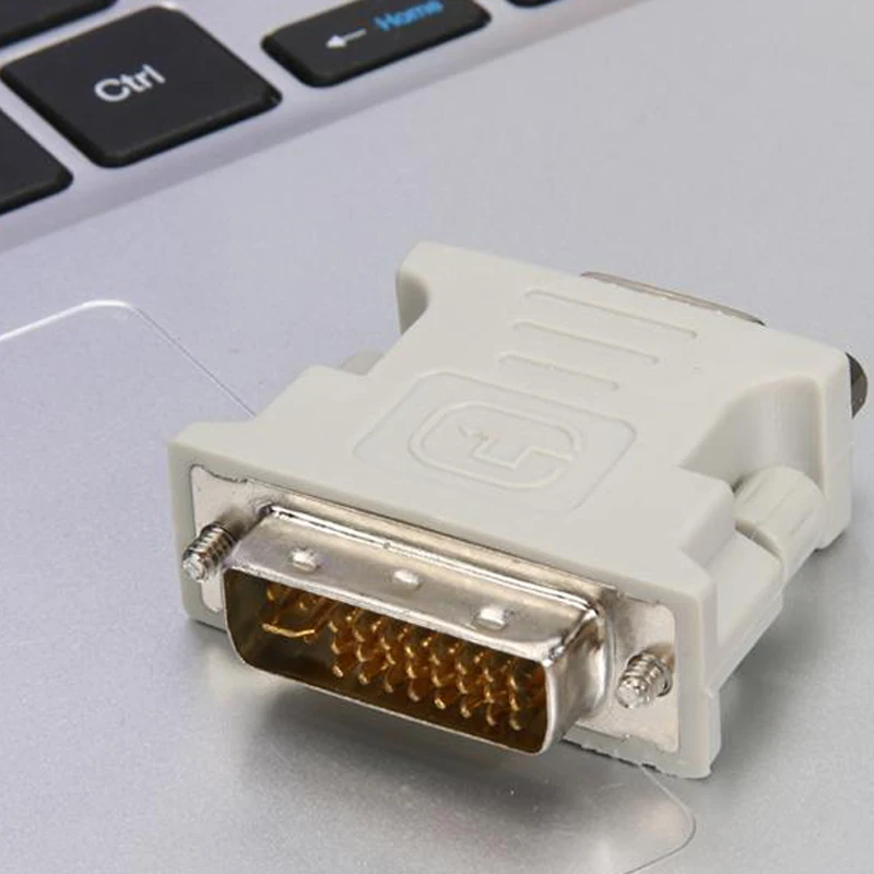 Alloyseed DVI 24 + 5 папа в VGA Женский конвертер адаптер мониторы графический дисплей