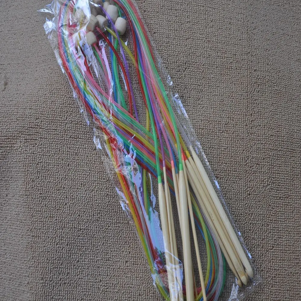 12 шт. круговые бамбуковые крючки для вязания 120 см|crochet hooks needles|bamboo crochet hookplastic |