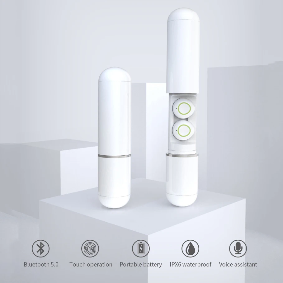 VAROLO S10 TWS наушники Bluetooth 5 0 мини беспроводные шумоподавление IPX6 Водонепроницаемый