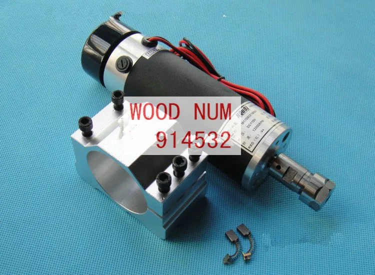 ER16 DC110V 600W гравировальный станок с воздушным охлаждением мотор шпинделя + 1 шт 57 мм