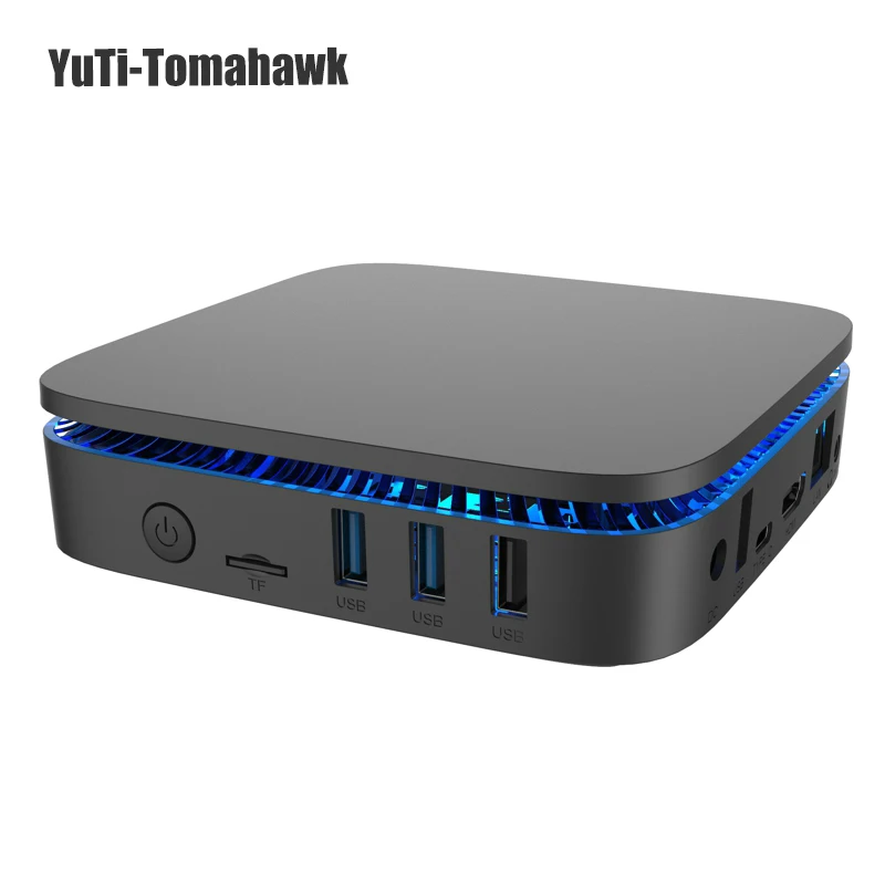 BM двухдиапазонный 2,4 ГГц/5 ГГц wifi AK1 Win10 Мини ПК Intel Apollo Lake Celeron J3455 4G/32G BT4.0 4K HDMI 2,0 Windows 10 Мини ПК