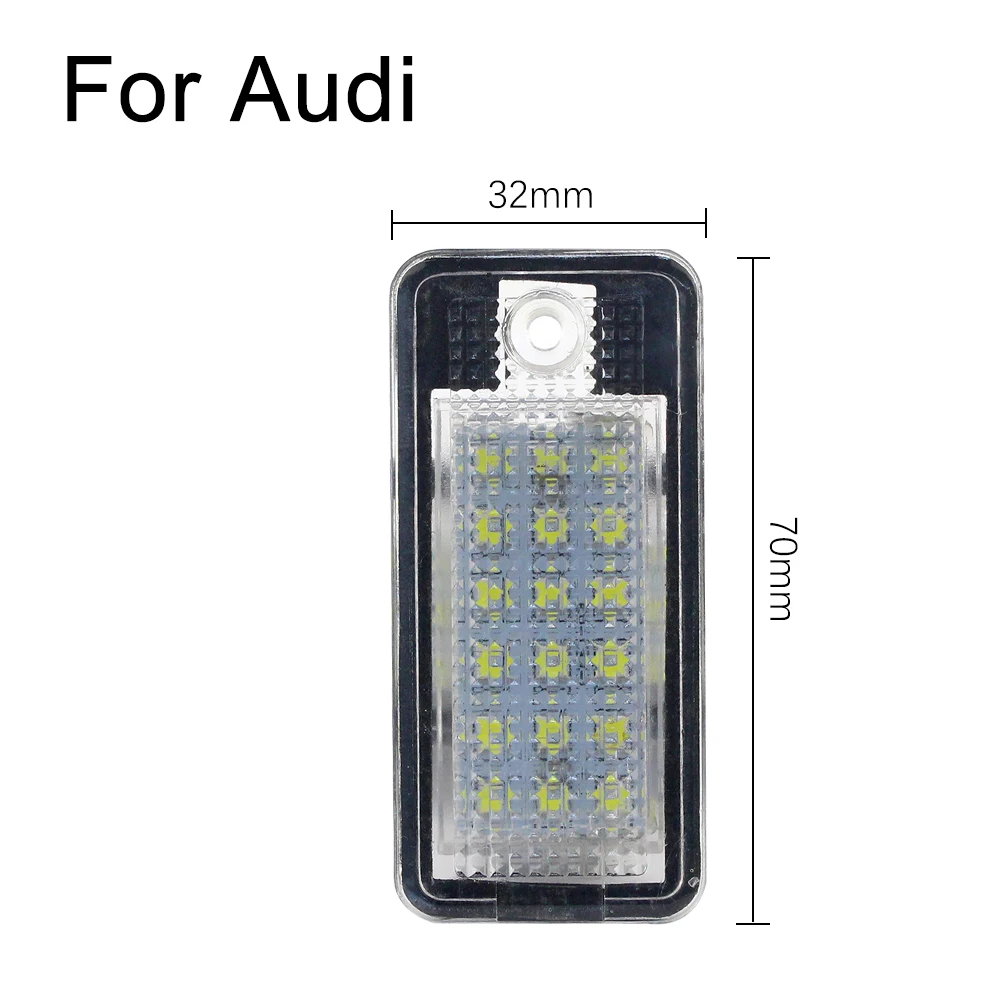 DXZ 2X светодиодные номерные знаки Canbus без ошибок для Audi A4 A6 2006 C6 A3 S3 S4 B6 B7 S6 A8 S8 RS4 RS6 Q7
