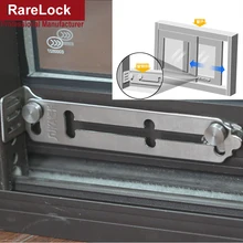 Rarelock рождественские принадлежности для ухода за ребенком замок из нержавеющей стали для стеклянной раздвижной двери замок для ванной комнаты анти-теф домашнее оборудование DIY a