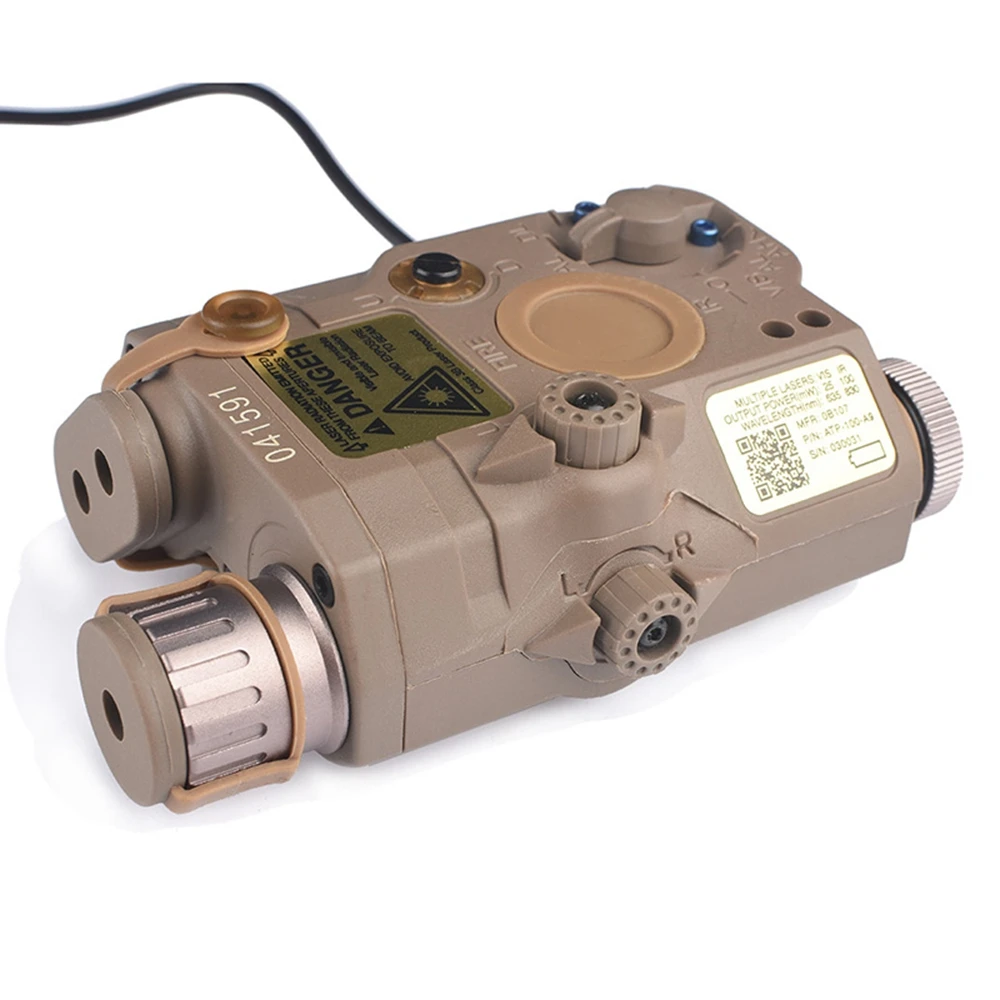 WADSN страйкбол LA PEQ 15 Тактический Weaon красный лазерный фонарик IR PEQ-15 Softair охотничий световой пистолет осветитель