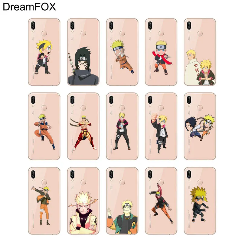 DREAMFOX L538 Наруто Мягкий ТПУ силиконовый чехол для huawei Honor 6A 6C 7X9 10 P20 P30 Lite Pro P Smart |