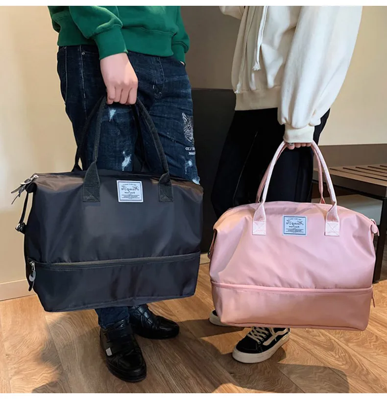 Sports Gym Fitness Dry Wet Separation Yoga Bag Travel Handbags For Shoes Women the Shoulder Sac De Sport Luggage Duffle XA965WD