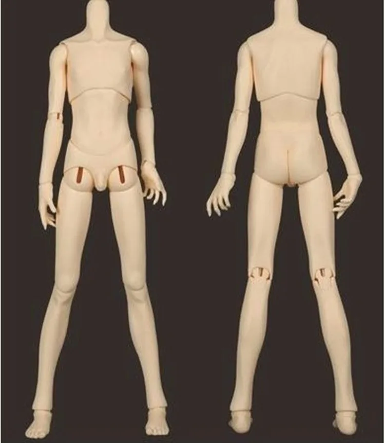 65 см смола большой 1/3 BJD куклы тело с двойные швы мужской 6 цвета |