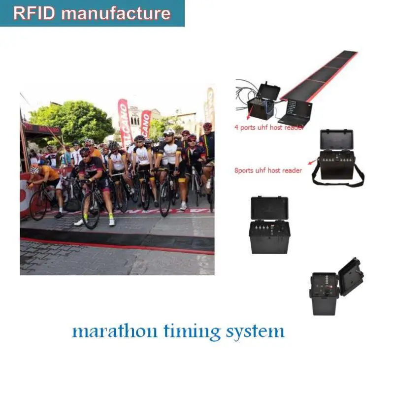 

Adjustable UHF 860Mhz-960Mhz Passive RFID waterproof Bracelet Wristband Tag foot ankle tag 1-5m distance for sports race