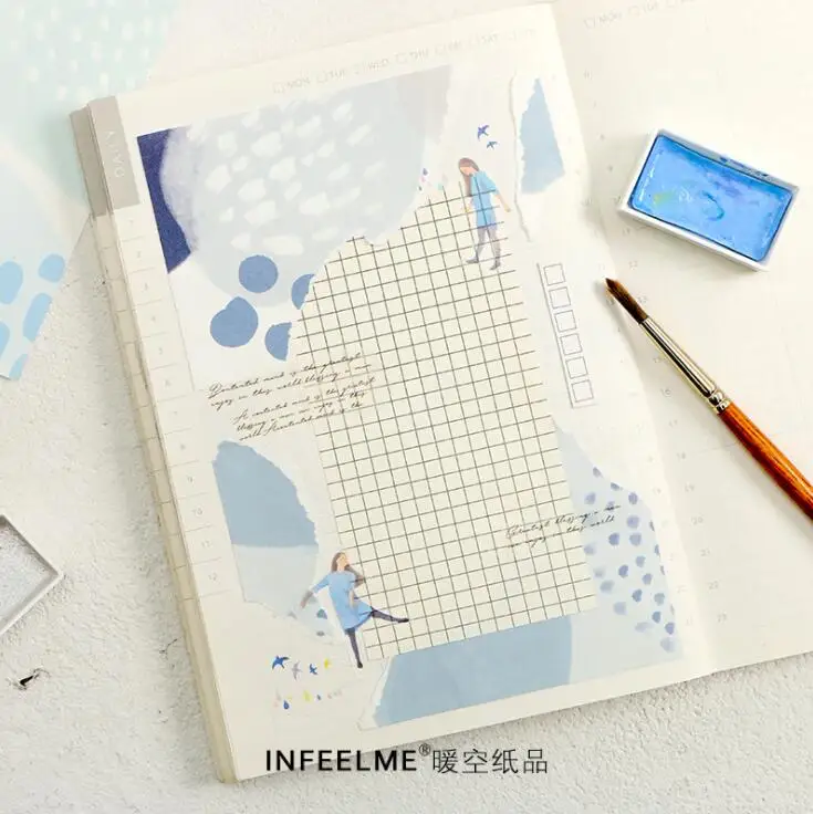 Infeel.me цветные блоки заметки для сообщений милые записные книжки блокноты N Times