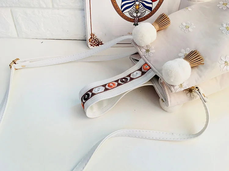 LilyHood женская сумка на плечо с цветочной вышивкой Ibiza шикарный летний симпатичный