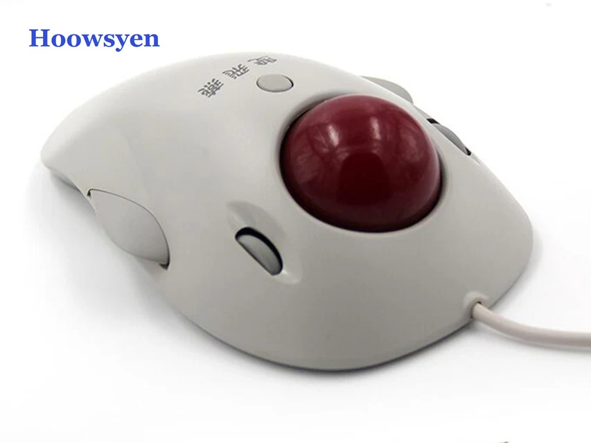 Orbit Trackball Mouse with Scroll Ring Optical USB interface 4D trackball does not move wired mouse Free shipping | Компьютеры и офис