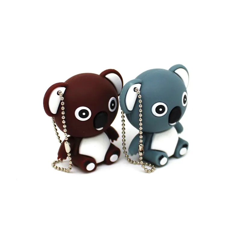 USB-флеш-накопитель в виде мультяшных животных мишка коала 8 ГБ телефон 4 16 32