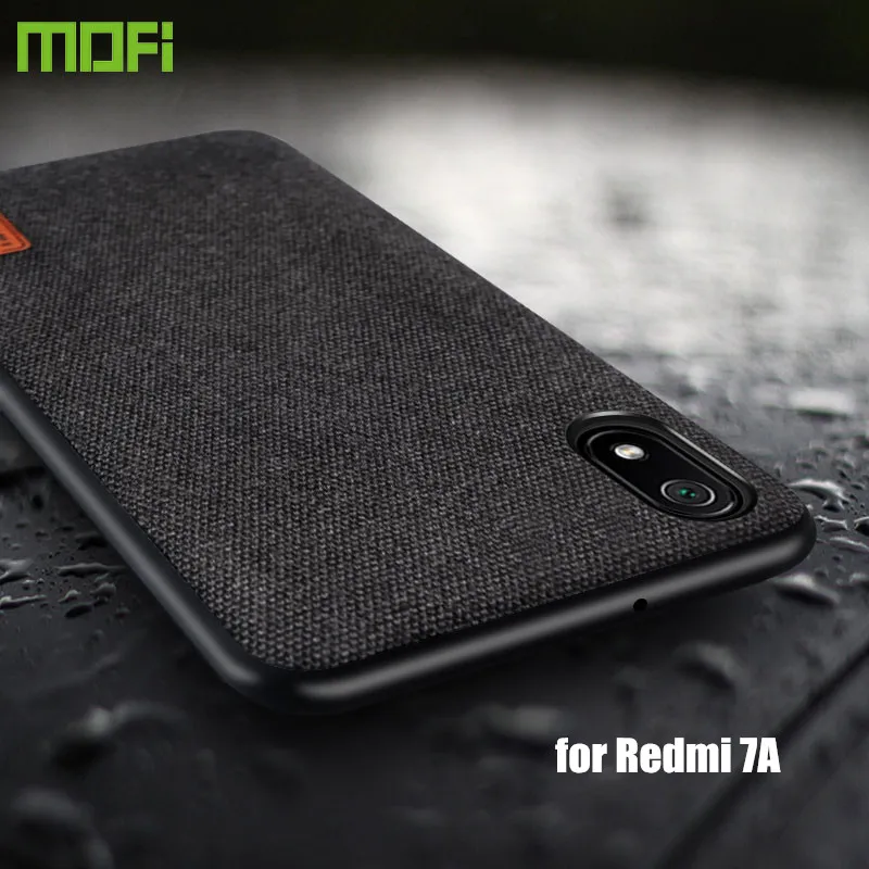 Защитный чехол для Xiaomi Redmi 7A оригинальный матерчатый противоударный MOFi redmi 7 A