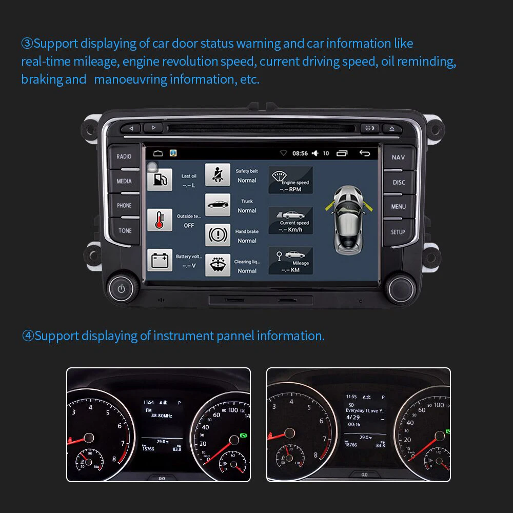 D NOBLE 2 Din 7 дюймов Android 1 автомобильный DVD плеер GPS навигация автомобильное радио