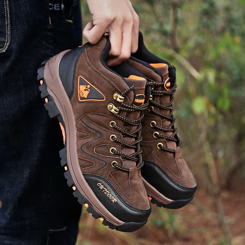 Humtto зимние высокие походные ботинки мужские износостойкие кроссовки дезерты