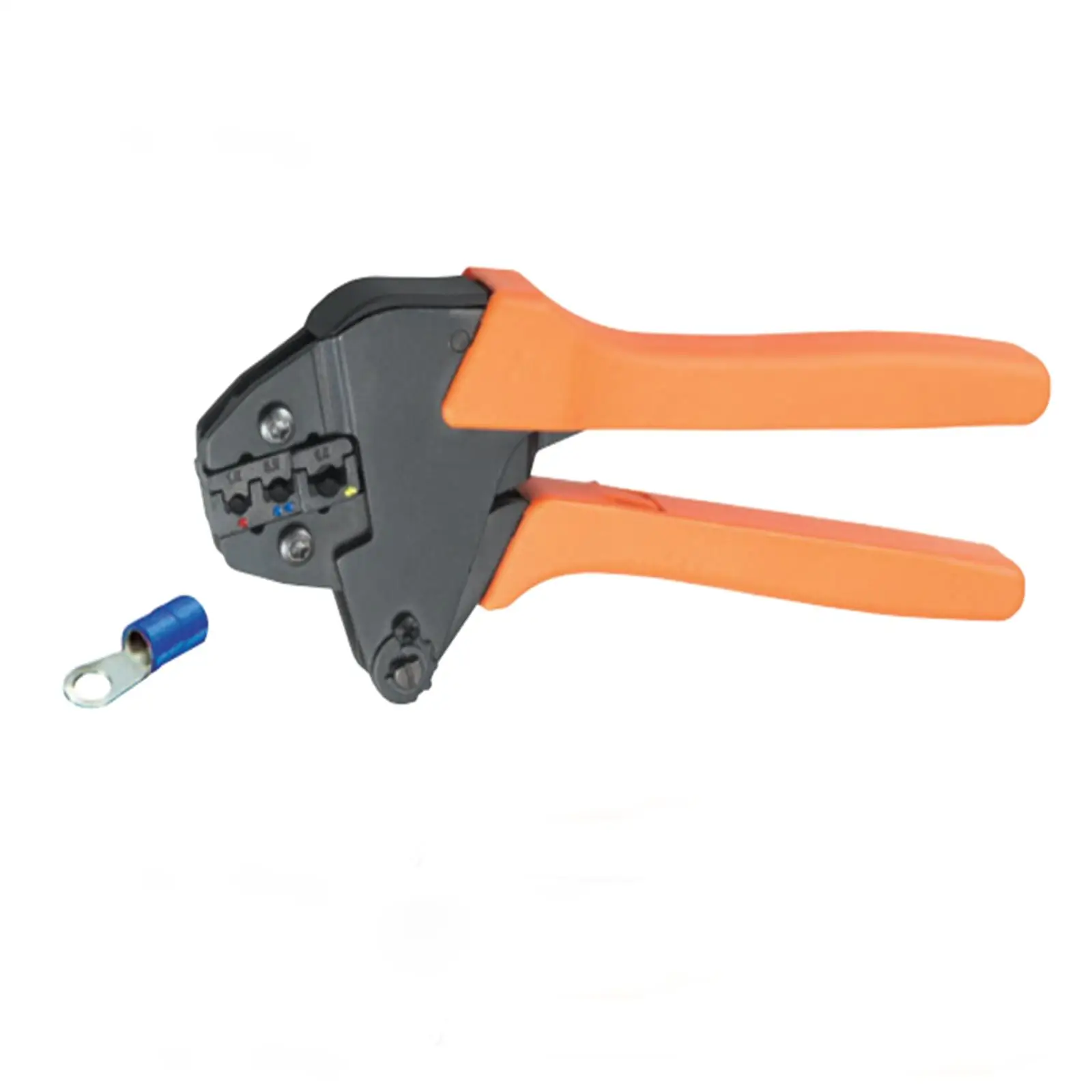 

17-10AWG 1.0-1.5,1.5-2.5,4.0-6.0mm² Insulated Terminals Ratchet Crimping Plier