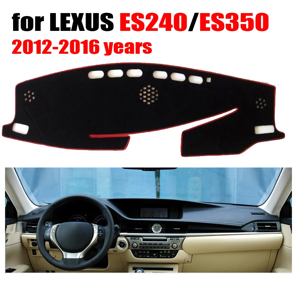 

free shipping!!! Car dashboard cover mat For LEXUS new ES240 ES350 2012-2016 Left hand drive