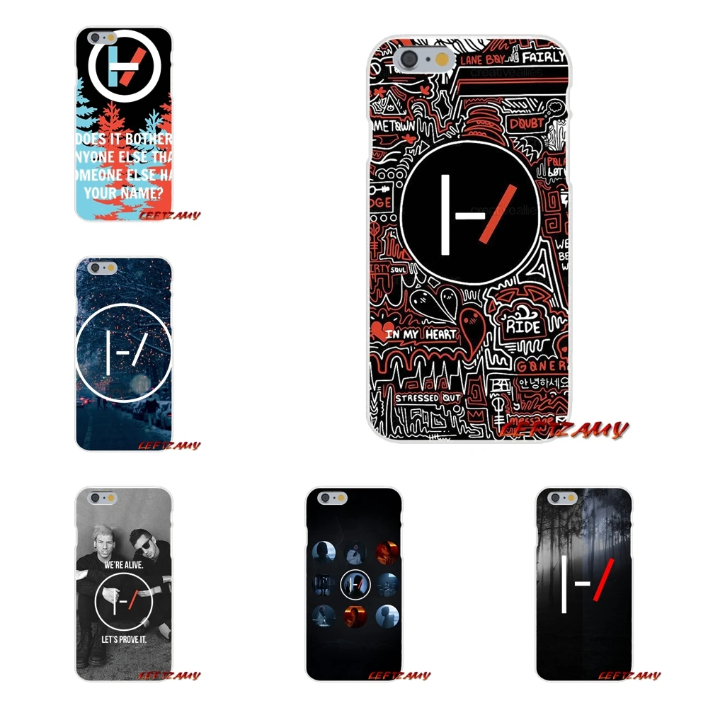 Музыкальный ремешок 21 Twenty One Pilots аксессуары чехлы для телефонов Чехлы iPhone X XR XS MAX 4
