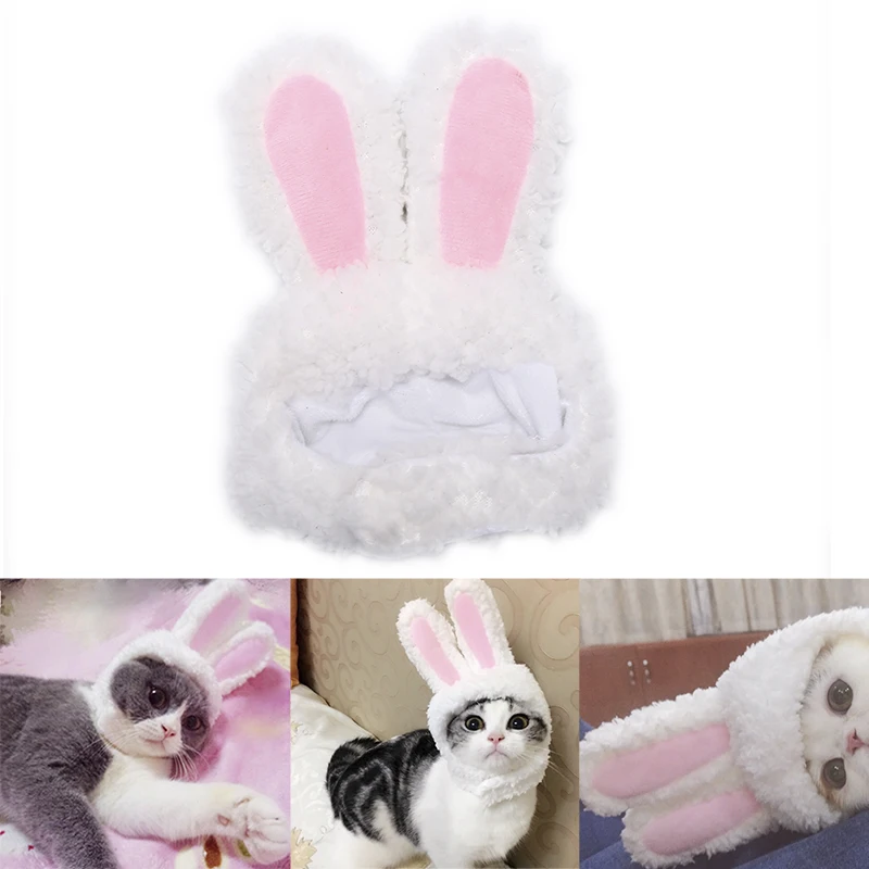 Kawaii Cat шапка с заячьими ушками кошка косплей костюмы для кошек Новое поступление