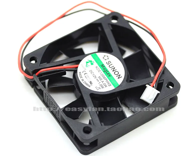 Новый охлаждающий вентилятор SUNON KDE1206PHV2 6015 12 в 1 0 Вт ATX 6 см |