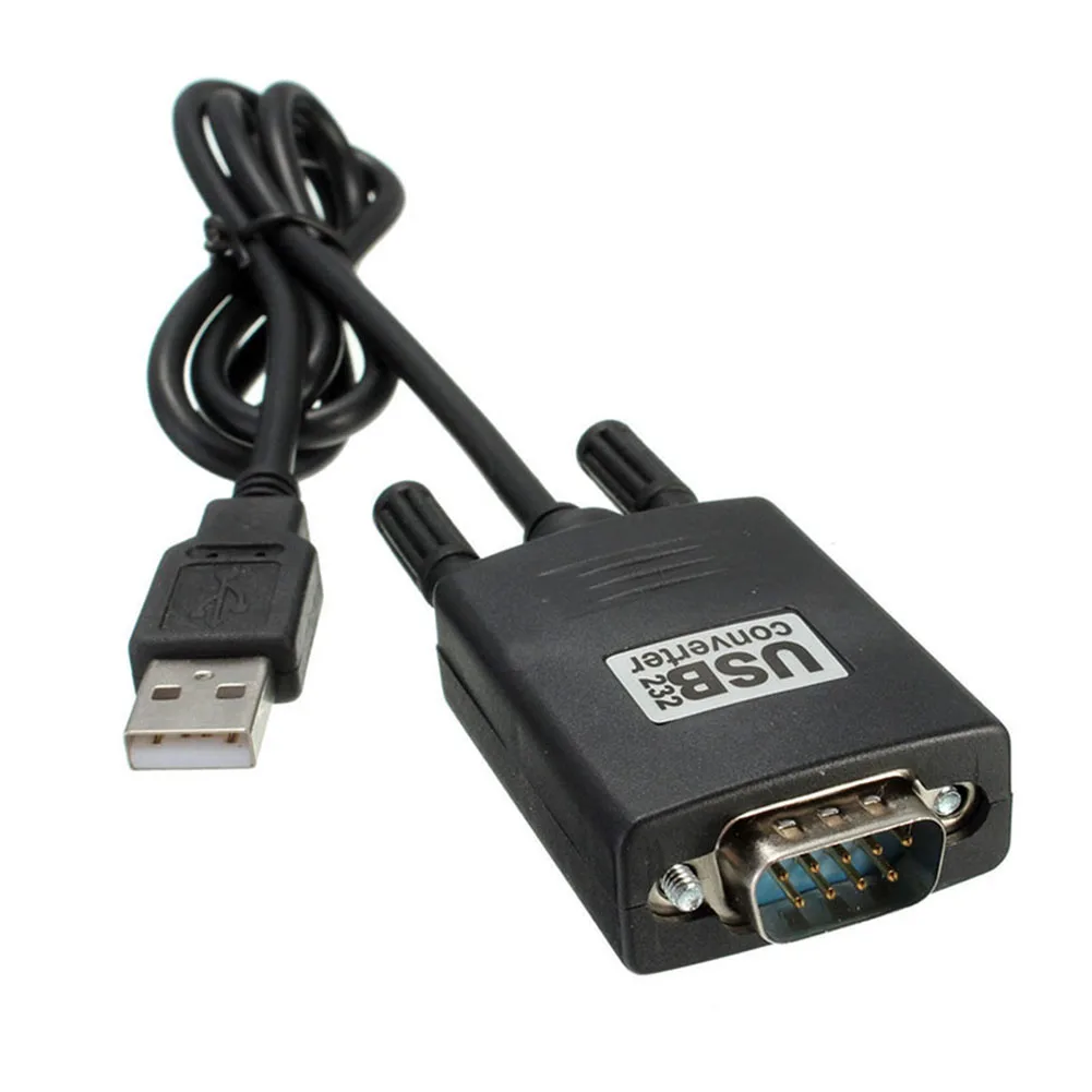 

New RS232 Serial to USB 2.0 CH340 77CM Length Cable Adapter Converter for Win 7 8 10 PR EM88