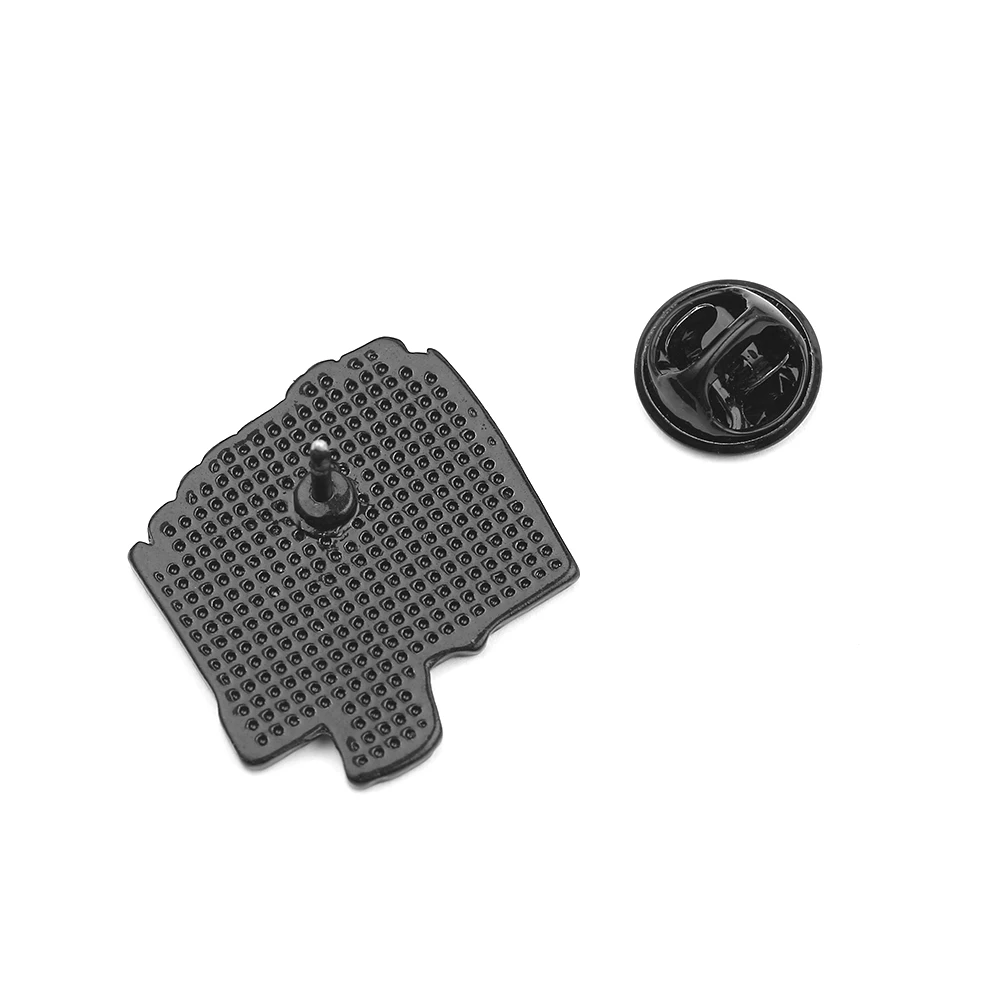 Модная Милая брошь для девочек с арбузом изображением ночной сцены жирафа жесты