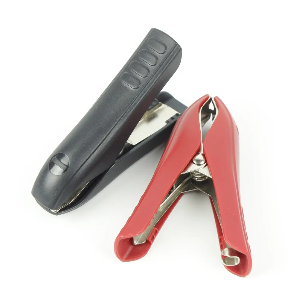 Автомобильный зажим для аккумулятора тестовый зарядное устройство Alligator clip 100A
