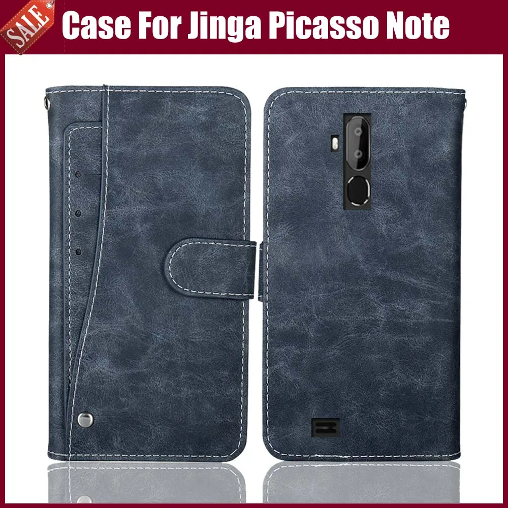 Горячая распродажа! Jinga Picasso Note чехол высокого качества кожаный флип-чехол для