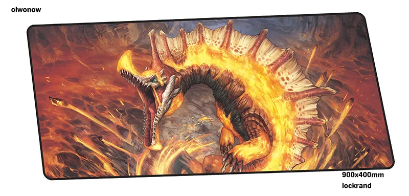 Monster Hunter коврик для мыши 90x40 см милый игровой коврик для мыши геймерский коврик массовый игровой с узором компьютерный стол padmouse коврики для игровой клавиатуры - Цвет: Size 900x400x2mm