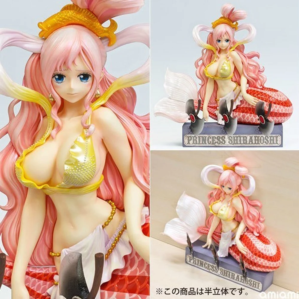 Сексуальная экшн фигурка русалки принцессы ширахоши из ПВХ 29 см|sexy action figures|action