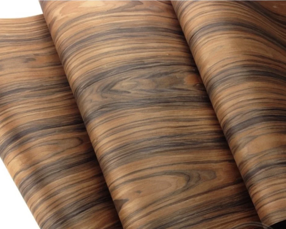 

1Pieces L:2.5Meters Width:55cm Acid Twig Bark Wood Veneer Loudspeaker Shell Veneer Table Cabinet Decorative