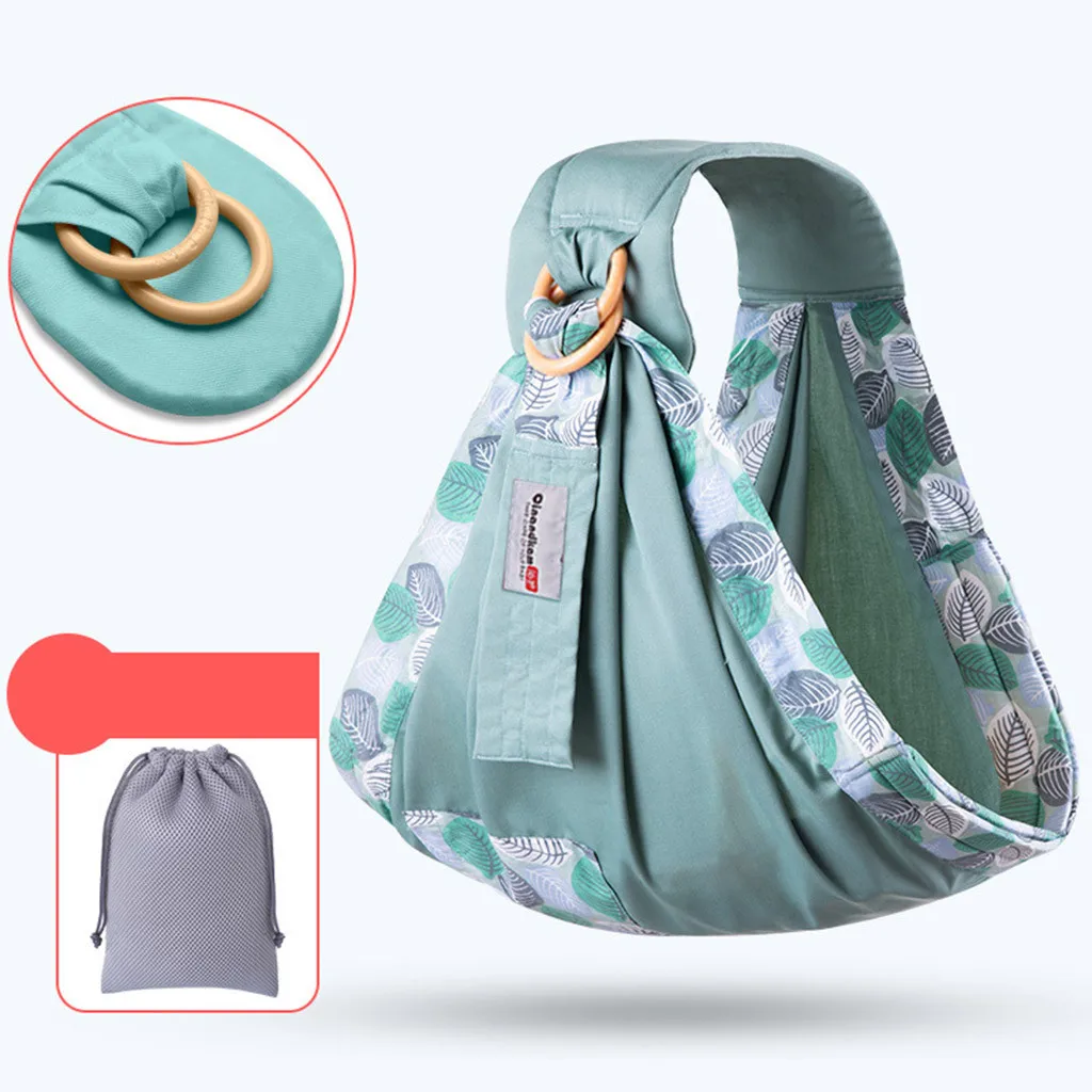 Baby Scarf Nursing Print CoverMulti-functional Summer Breathable Baby Carrier for Newborn Bearing 60 kg Baby Wrap