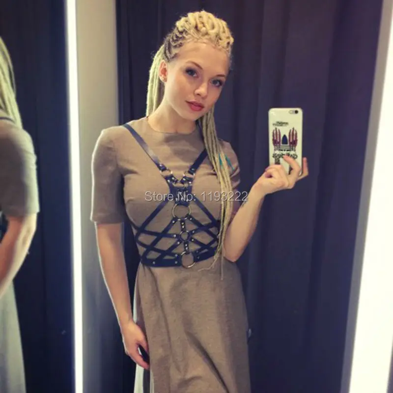 Крутой сексуальный женский клубный ремень ручной работы в стиле панк для девушек