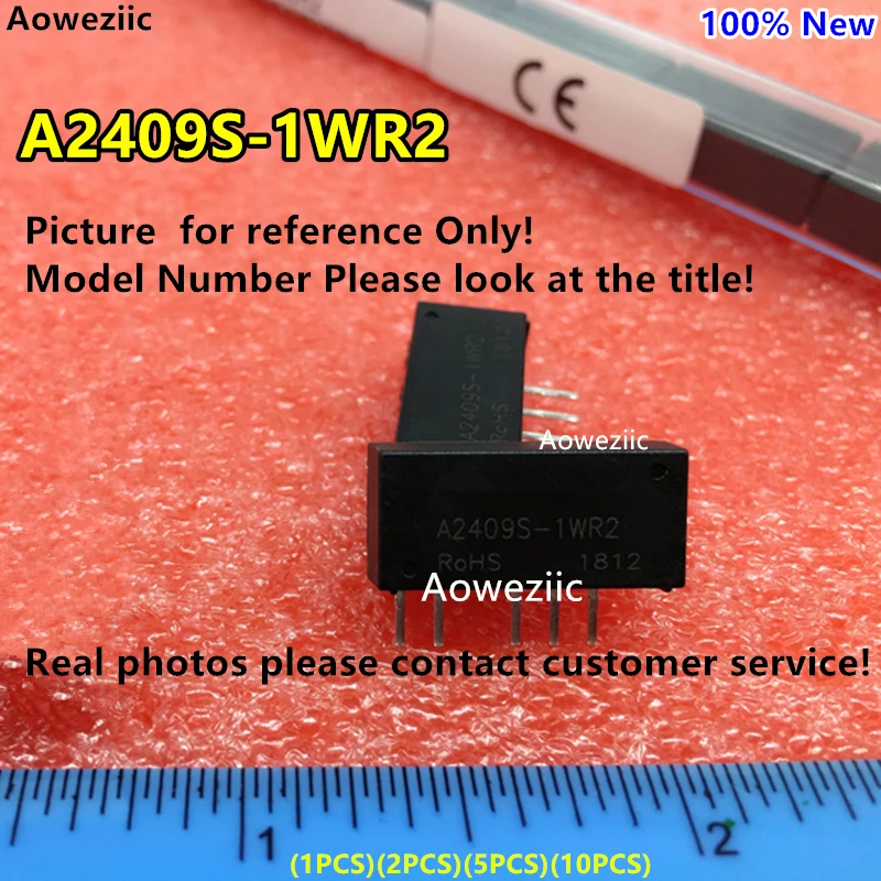 

Aoweziic (1 шт.) (2 шт.) (5 шт.) (10 шт.) A2409S-1WR2 новый оригинальный SMD вход: 24 В двойной выход: + 9 В 0.05A,-9 В-0.05A Isolate изолировать