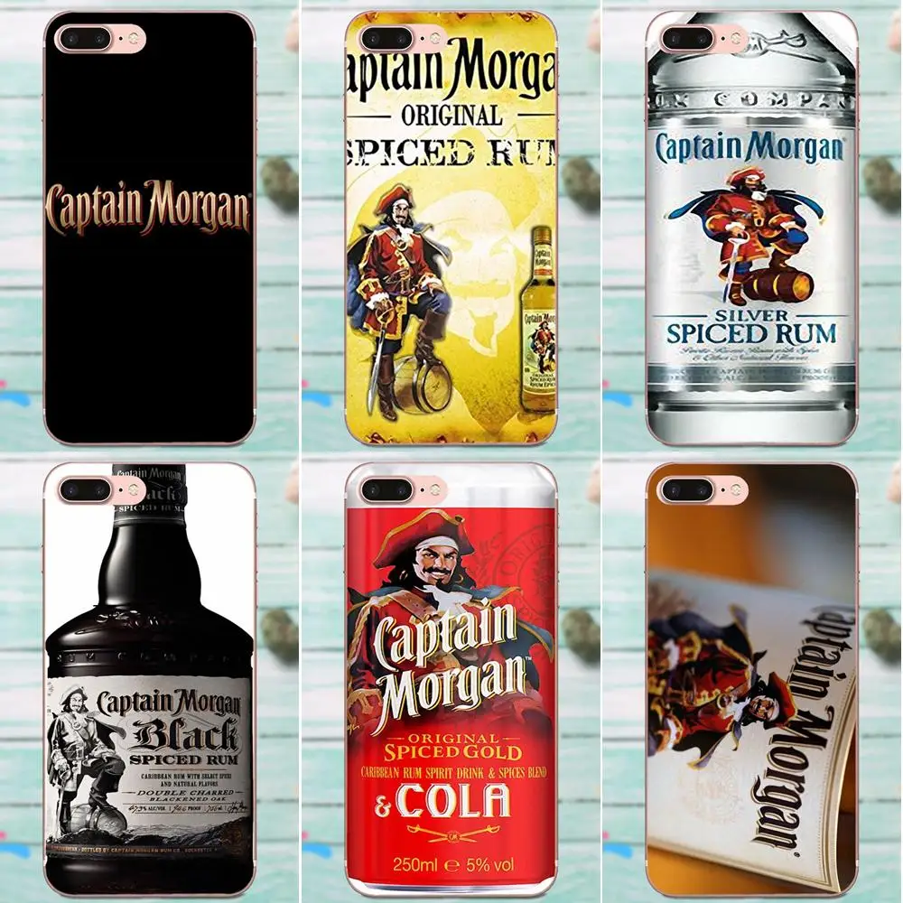 Мягкие чехлы для телефонов из ТПУ чехол Huawei Mate 7 8 9 10 20 P8 P9 P10 P20 P30 Lite Plus Pro 2017 Captain Morgan