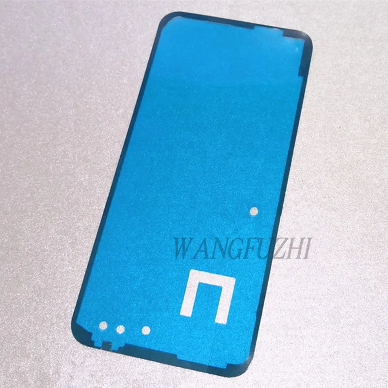 WANGFUZHI 10 шт./лот оригинальная Задняя стеклянная клейкая наклейка для Huawei P20 Lite