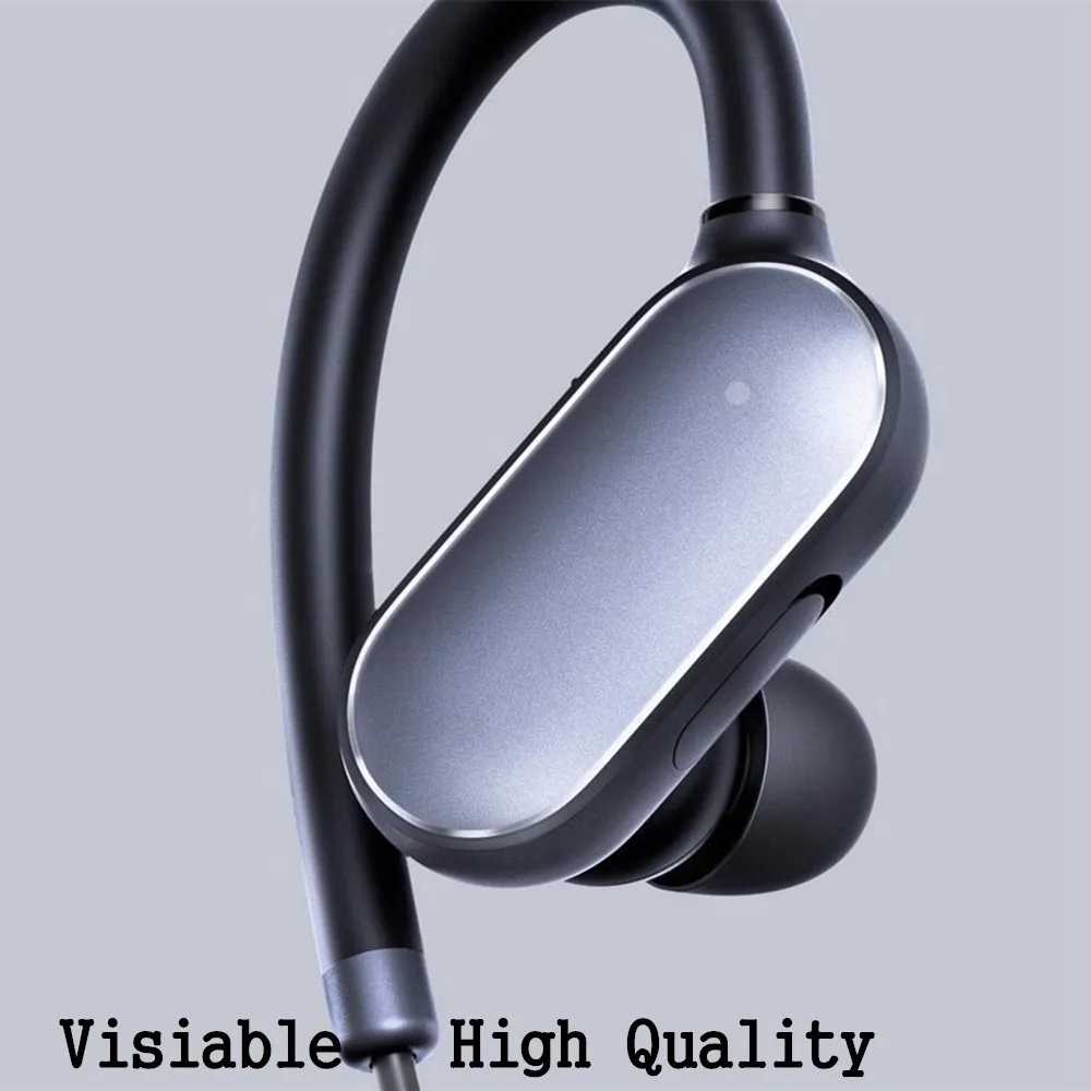 Оригинальные Xiaomi Bluetooth наушники гарнитура с микрофоном Спортивные Беспроводные наушники Bluetooth 4,1 IPX4 водонепроницаемые Xiaomi fron de ouvido