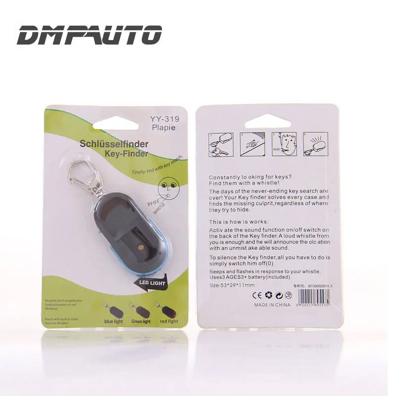 Беспроводной анти-потеря сигнализации брелок для поиска ключей Мини gps Трекер