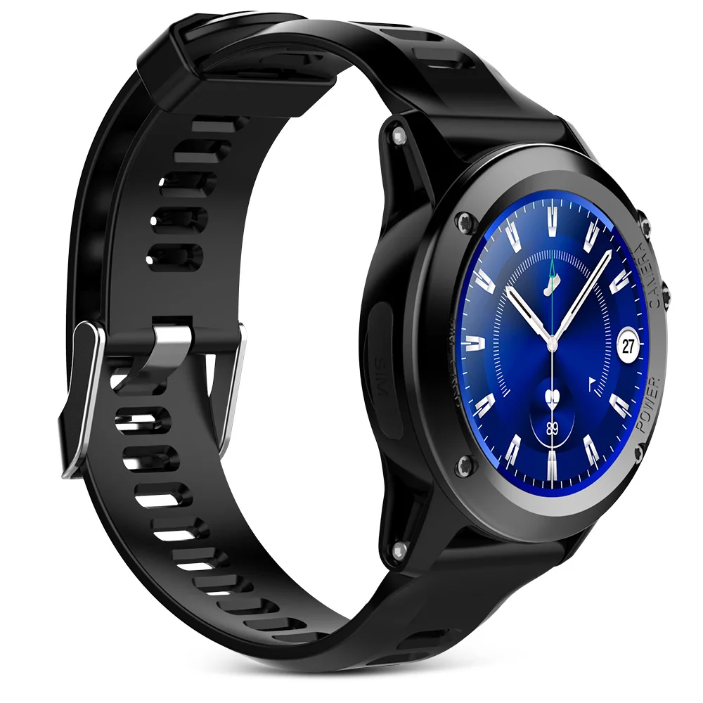 Microwear H1 Смарт-часы телефон Wi-Fi Bluetooth gps IP68 Android 4 1 39 'ɳg MTK6572 Dual Core 2 ГГц г 2.0MP Камера