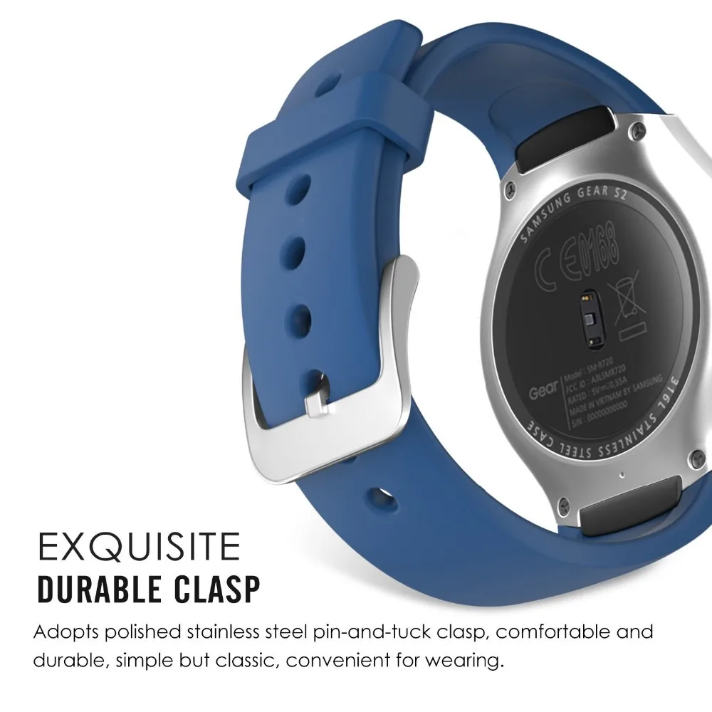 Силиконовый спортивный ремешок для samsung gear S2 Band сменный Браслет с ремешком SM720