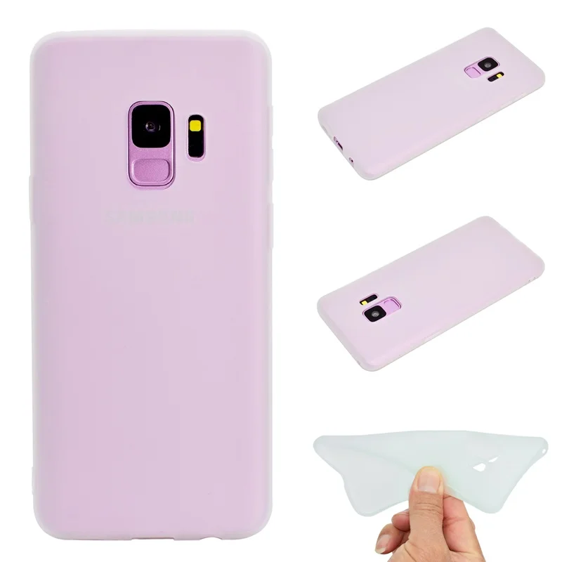 Чехол для samsung Galaxy S9 чехол из ТПУ конфетный желе мягкая задняя крышка ультра