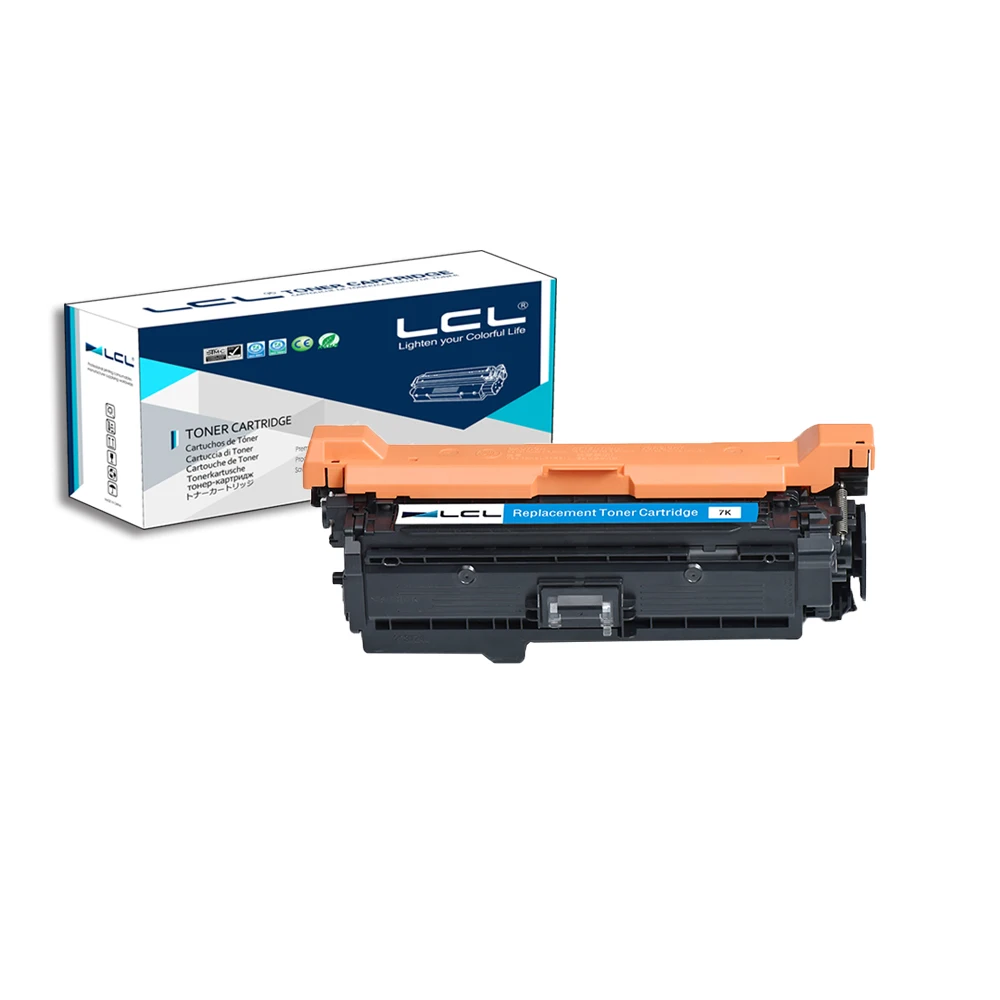 Тонер картридж LCL 504X 504A CE250X CE251A CE252A CE253A (4 упаковки) совместимый с HP Color laserJet