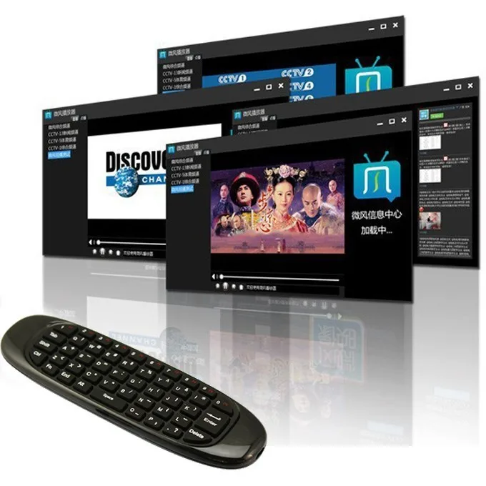 Fly Air Mouse C120 Беспроводная Клавиатура 2 4 ГГц для S905X A95X S912 H96 pro plus Android TV Box|air mouse wireless|air