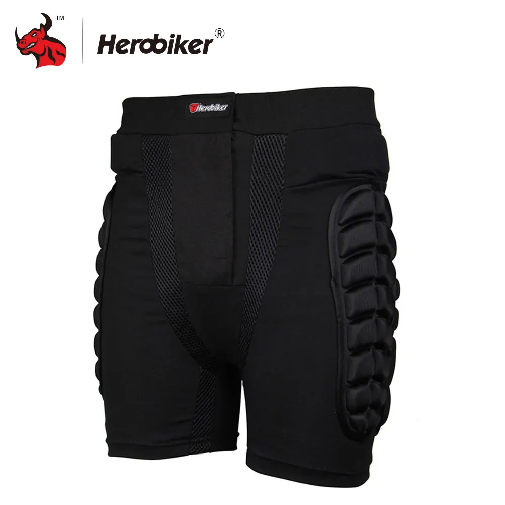 HEROBIKER мотоциклетные шорты Защитное снаряжение бедра мягкие лыжи коньки сноуборд