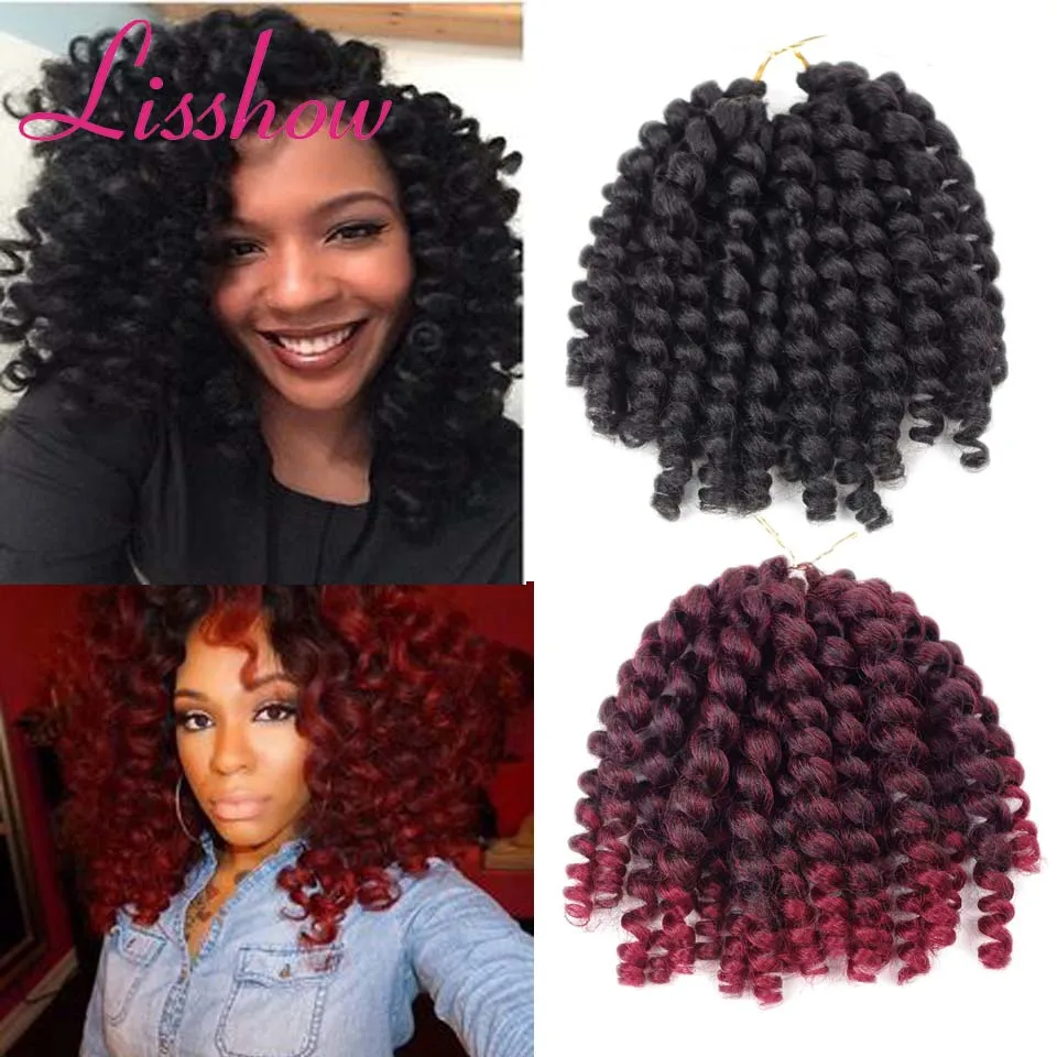 Новое Поступление Крючком Косы 80 г/шт. Синтетического Вьющихся Волос Палочки