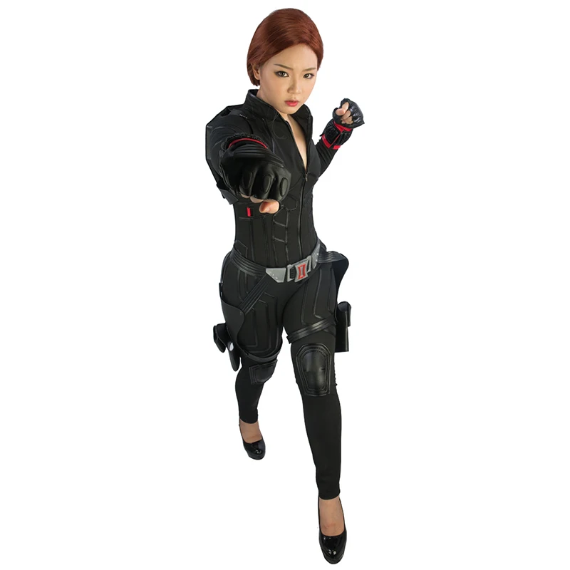XCOSER Natasha Endgame Черная Вдова Косплей Костюм Полный Комплект абсолютно новый пу