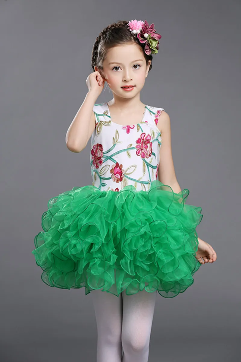 Новый костюм для современных танцев платье сальсы девочек детское сценическое