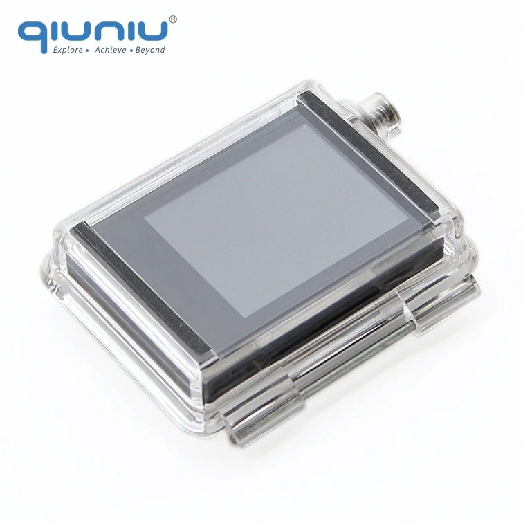 QIUNIU For Bacpac LCD Display Screen External with Backdoor Case Cover for GoPro Hero 3 Camera Go Pro Accessories | Электроника