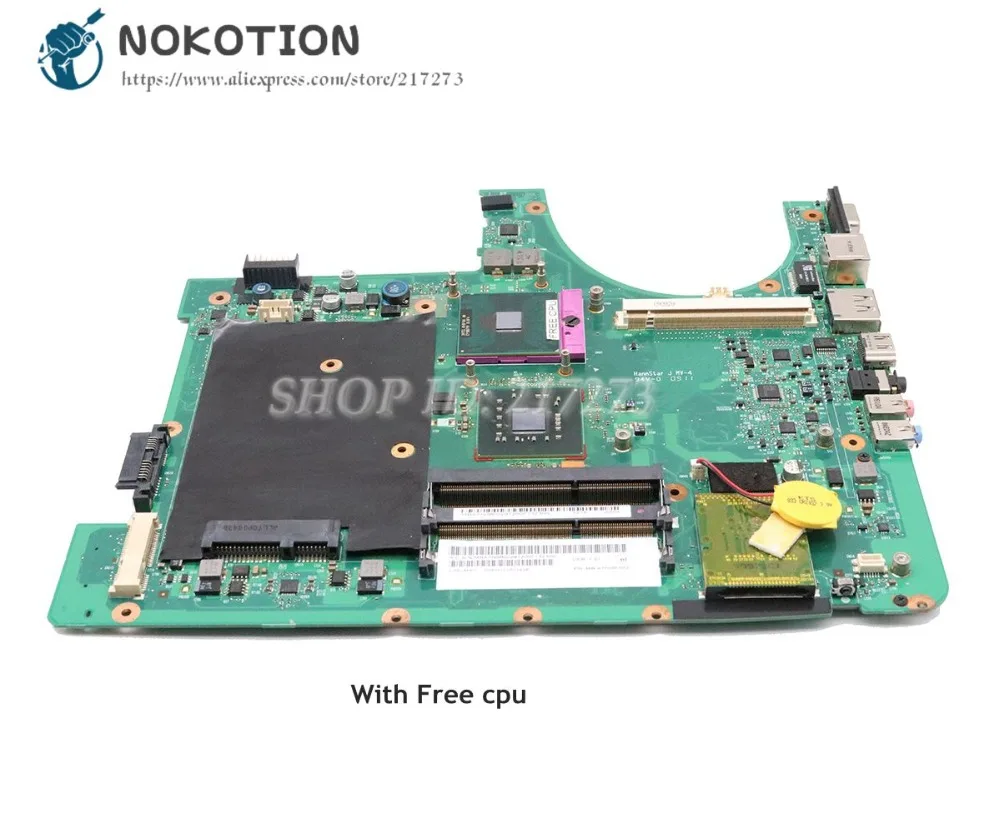

NOKOTION For Acer aspire 6935 6935G Laptop Motherboard PM45 DDR3 MBATN0B002 MB.ATN0B.002 MAIN BOARD Free cpu